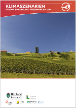Titelblatt des Factsheets für Klimaszenarien für die Steiermark