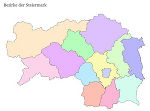 Die Bezirke der Steiermark