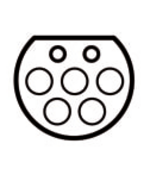 Typ 2-Stecker © DA Direkt Typ 2-Stecker
