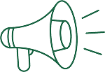 Symbolbild eines Megaphons